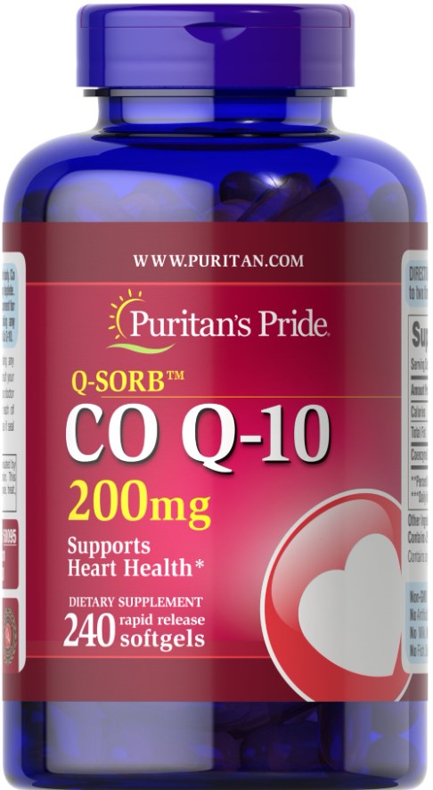 CoQ10, 200mg - 240 softgels