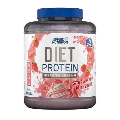 Diet Whey Applied Nutrition – Protéine whey saveur milkshake fraise, 1,8 kg