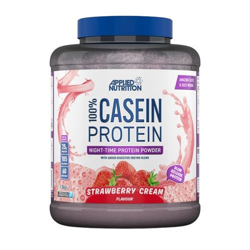 100% Casein Protein, Strawberry Cream (EAN 5056555208014) - 1800g