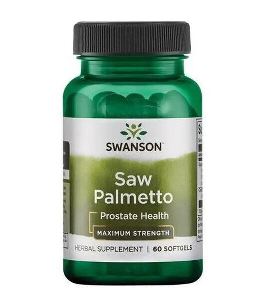 Saw Palmetto, Maximum Strength - 60 softgels