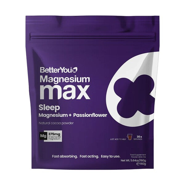 Magnesium Max Sleep, Natural Cocoa - 160g