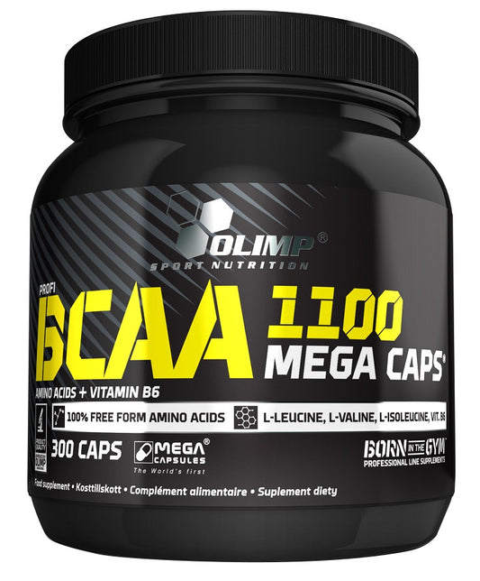 BCAA Mega Caps - 300 caps