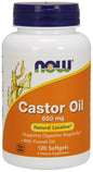 Castor Oil, 650mg - 120 softgels