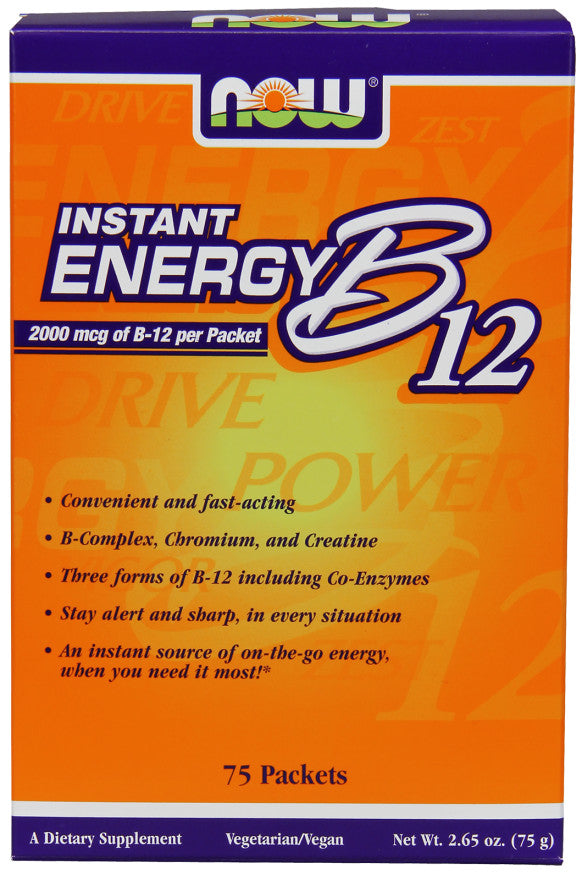 Vitamin B-12, Instant Energy - 75 packets