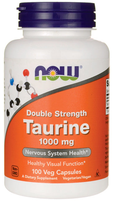 Taurine, 1000mg Double Strength - 100 vcaps
