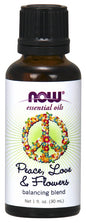 Essential Oil, Peace Love & Flowers Oil Blend - 30 ml.