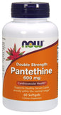 Pantethine, 600mg Double Strength - 60 softgels