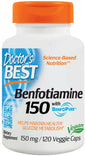 Benfotiamine with BenfoPure, 150mg - 120 vcaps