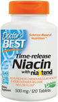 Time-release Niacin with niaXtend, 500mg - 120 tabs