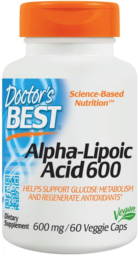 Alpha Lipoic Acid, 600mg - 60 vcaps