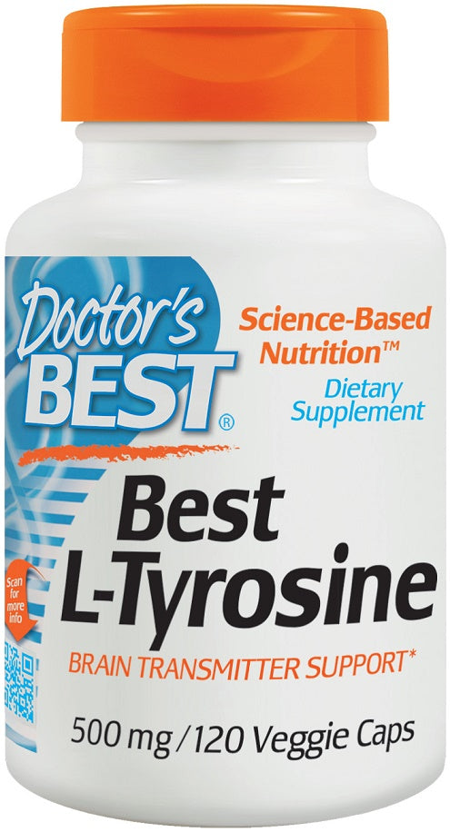 Best L-Tyrosine, 500mg - 120 vcaps