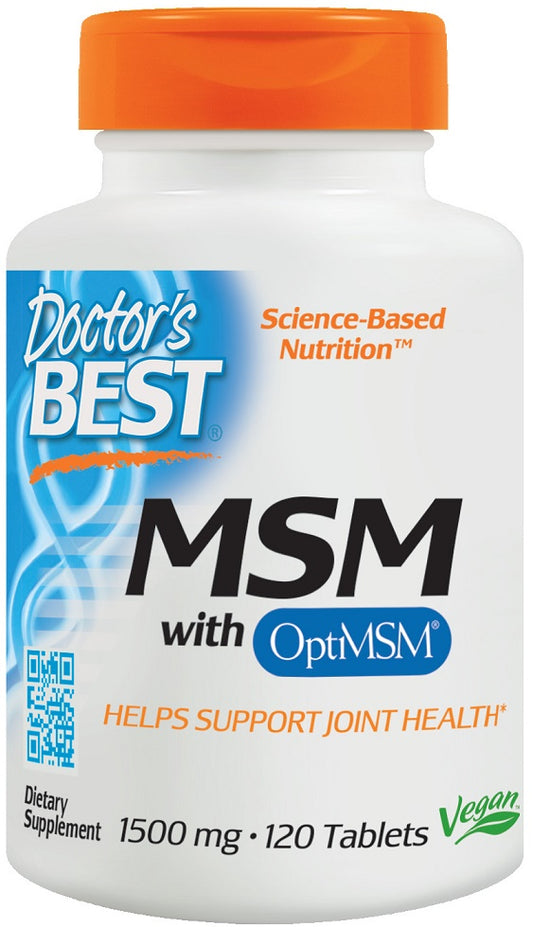 MSM with OptiMSM, 1500mg - 120 tabs