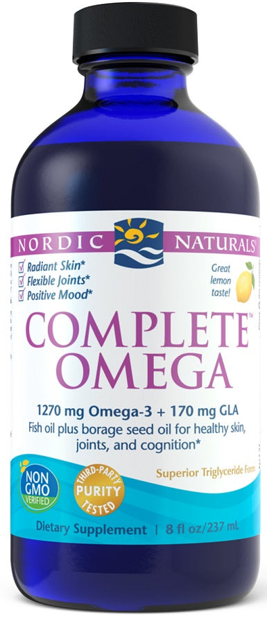 Complete Omega, 1270mg Lemon - 237 ml
