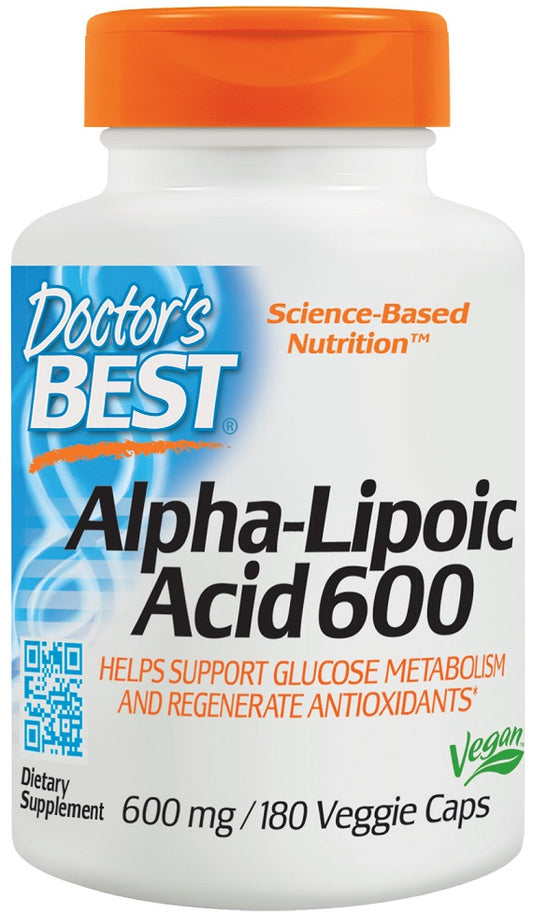 Alpha Lipoic Acid, 600mg - 180 vcaps