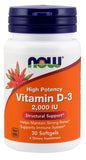 Vitamin D-3, 2000 IU - 30 softgels