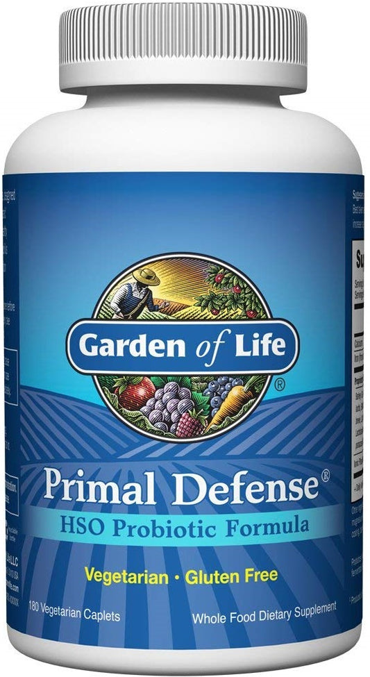 Primal Defense, Caplets - 180 vegetarian caplets