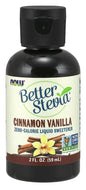 Better Stevia Liquid NOW Foods – Édulcorant saveur grenade myrtille, 59 ml