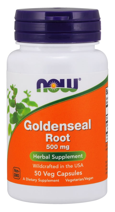 Goldenseal Root, 500mg - 50 vcaps