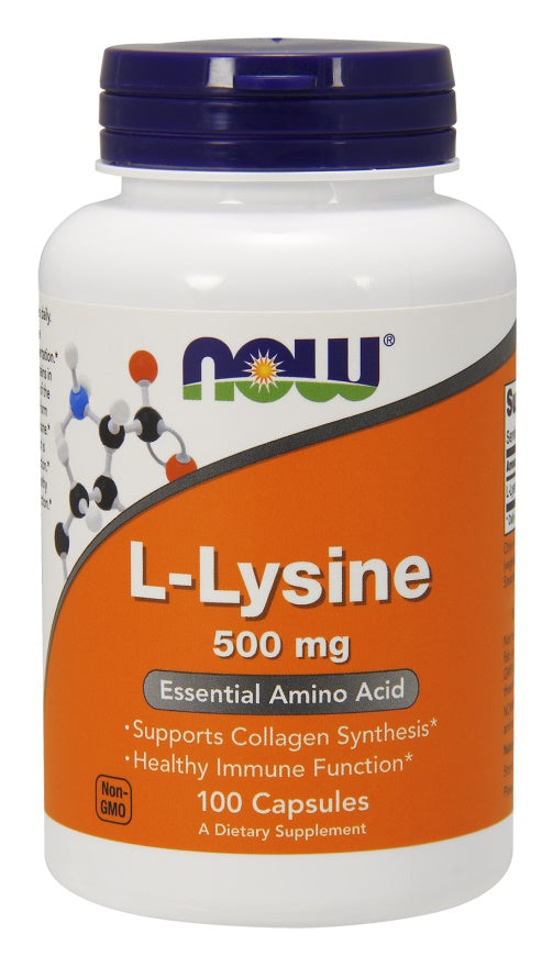 L-Lysine, 500mg - 100 caps