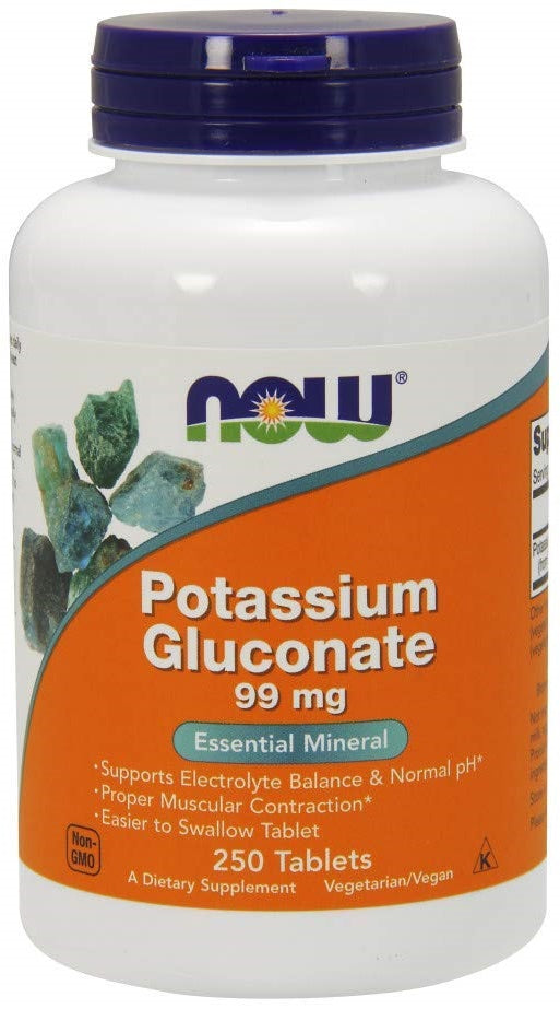Potassium Gluconate, 99mg - 250 tabs