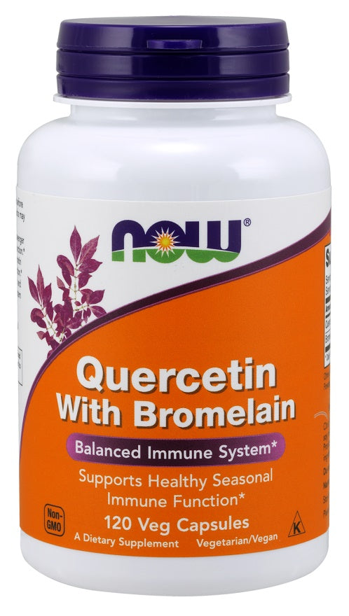Quercetin with Bromelain - 120 vcaps