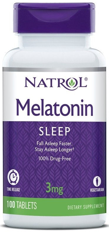Melatonin Time Release, 3mg - 100 tabs