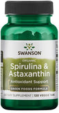 Spirulina & Astaxanthin - 120 veggie tablets