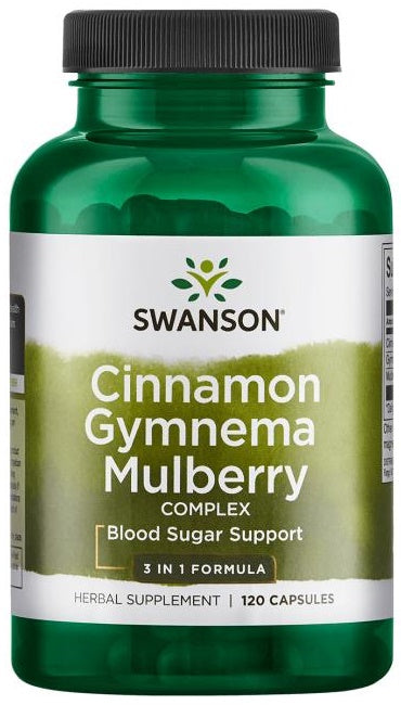Cinnamon Gymnema Mulberry Complex - 120 caps