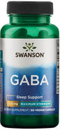 GABA, 750mg Maximum Strength - 60 vcaps