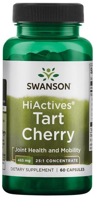 HiActives Tart Cherry, 465mg - 60 caps