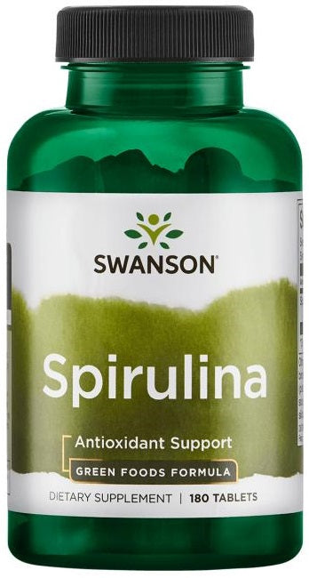 Spirulina, 500mg - 180 tabs