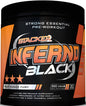 Inferno Black Stacker2 Europe – Complément sportif en poudre saveur fruit punch furieux, 300 g