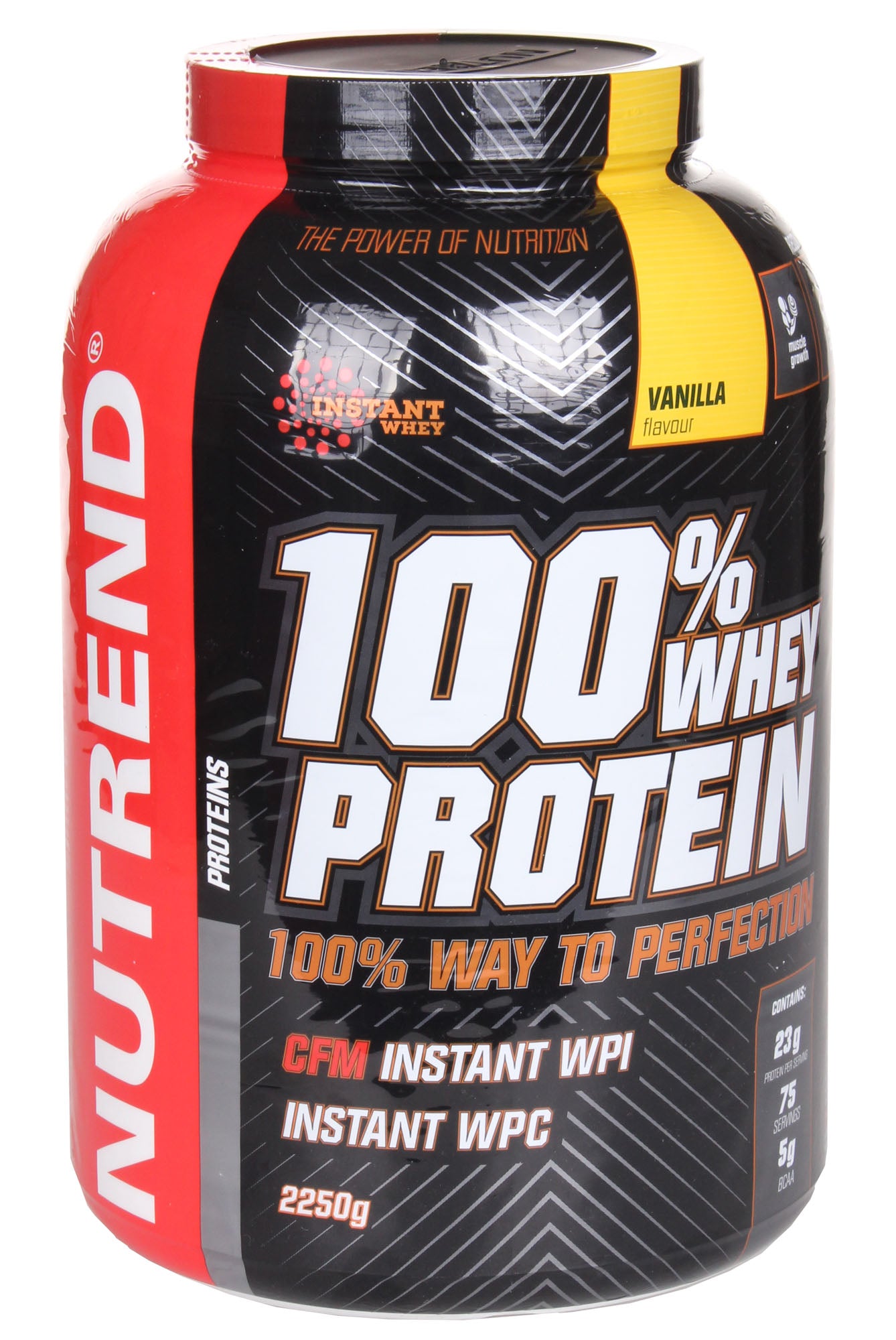 100% Whey Protein, Vanilla - 2250g