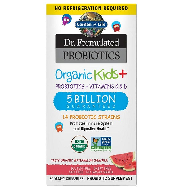 Dr. Formulated Probiotics Kids+, Watermelon - 30 chewables