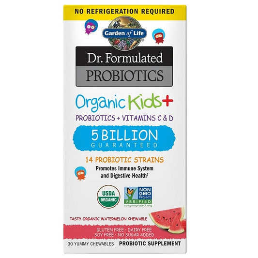 Dr. Formulated Probiotics Kids+, Watermelon - 30 chewables