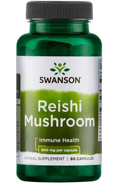 Reishi Mushroom, 1200mg - 60 caps