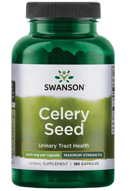 Celery Seed, 1500mg - 180 caps