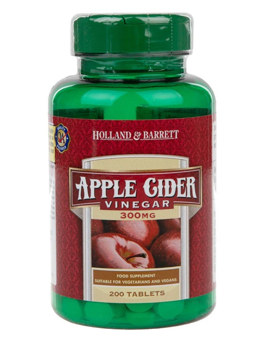 Apple Cider Vinegar, 300mg - 200 tabs