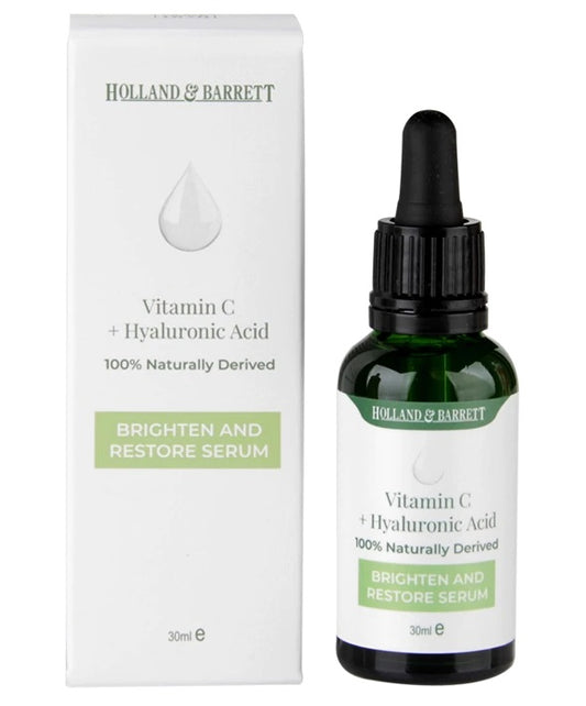 Vitamin C + Hyaluronic Acid Serum - 30 ml.