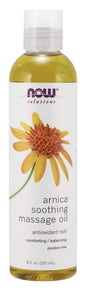 Arnica Warming Relief Massage Oil - 237 ml.