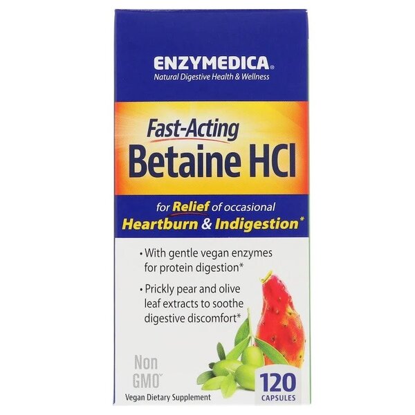 Betaine HCl - 120 caps