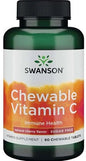 Vitamin C, Cherry Chewable (Sugar-Free) - 60 chewable tabs