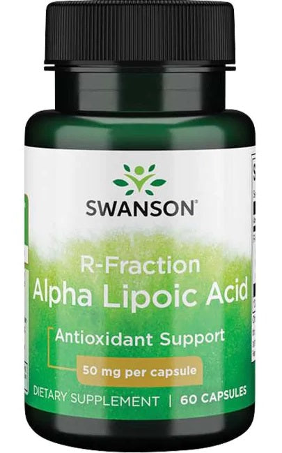 R-Fraction Alpha Lipoic Acid, 50mg  - 60 caps