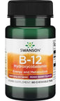 Vitamin B-12 (Hydroxycobalamin), Sublingual - 60 sublingual tabs