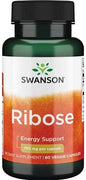 Ribose, 750mg 100% Pure - 60 vcaps