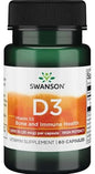 Vitamin D-3, 1000 IU High Potency Dry - 60 caps