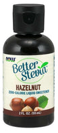 Better Stevia Liquid NOW Foods – Édulcorant saveur noisette, 59 ml