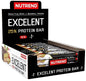 Barre protéinée Excelent 25% Nutrend – Saveur vanille & ananas, 18 barres de 85 g