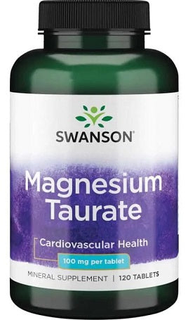 Magnesium Taurate, 200mg - 120 tabs