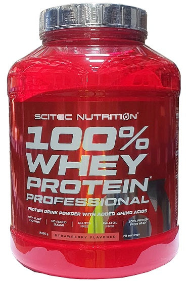 100% Whey Protein Professional, Strawberry - 2350g